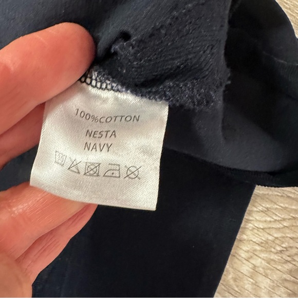 Lindy Bop navy corduroy skirt with suspenders - Picture 9 of 10